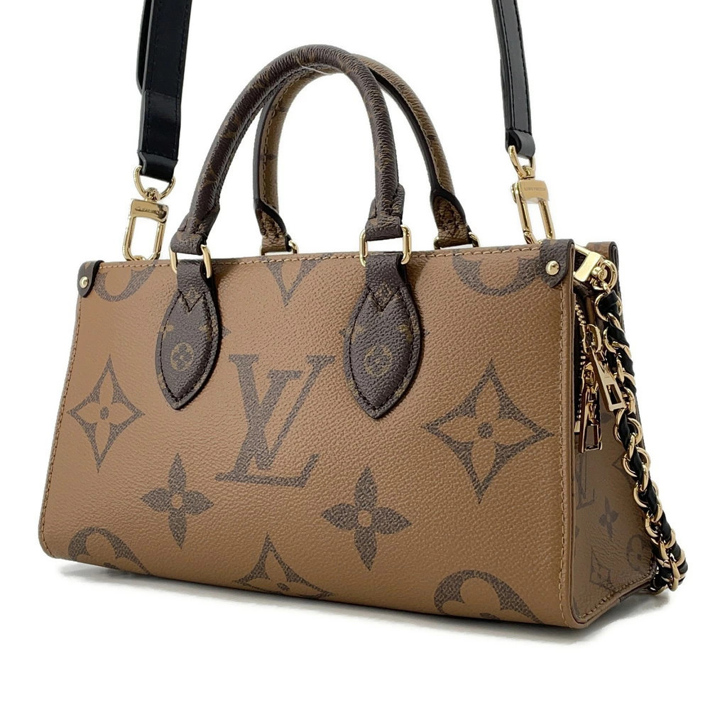 Louis Vuitton EW Monogram handbag Giant Reverse chain bag OnTheGo